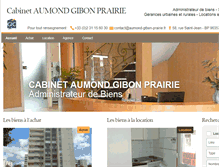 Tablet Screenshot of location-caen.fr